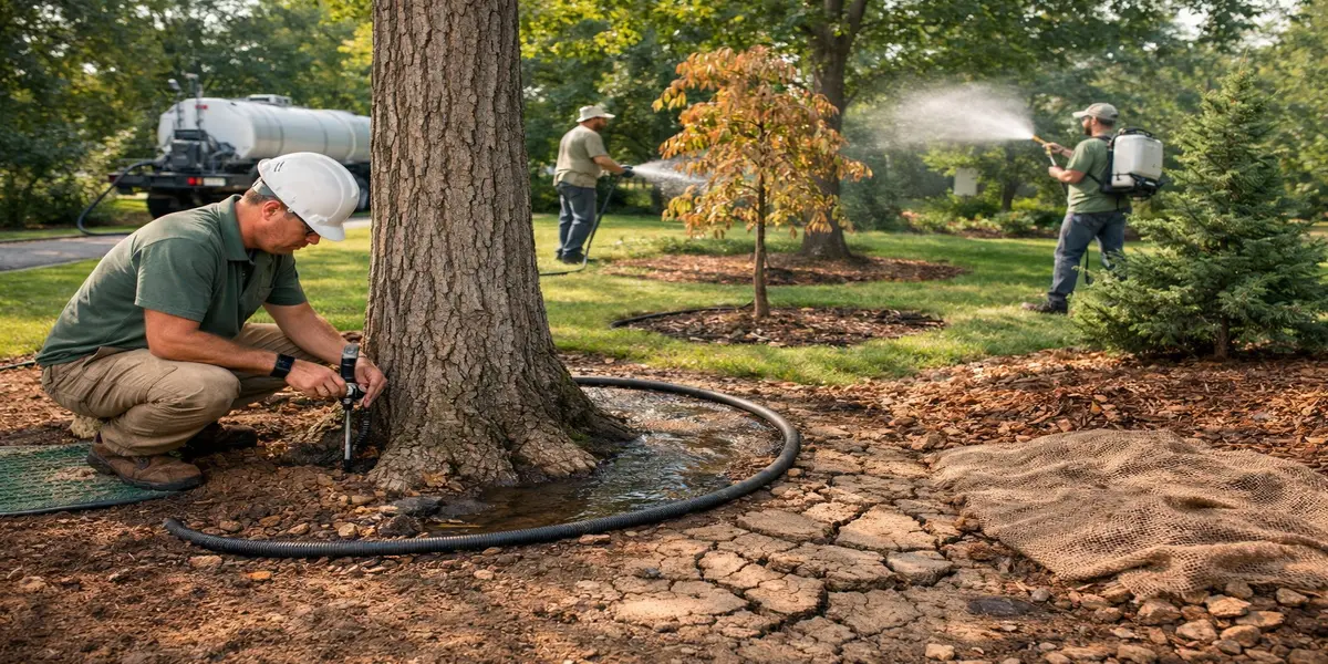 How Tree Experts Manage Drought Stress in Trees?